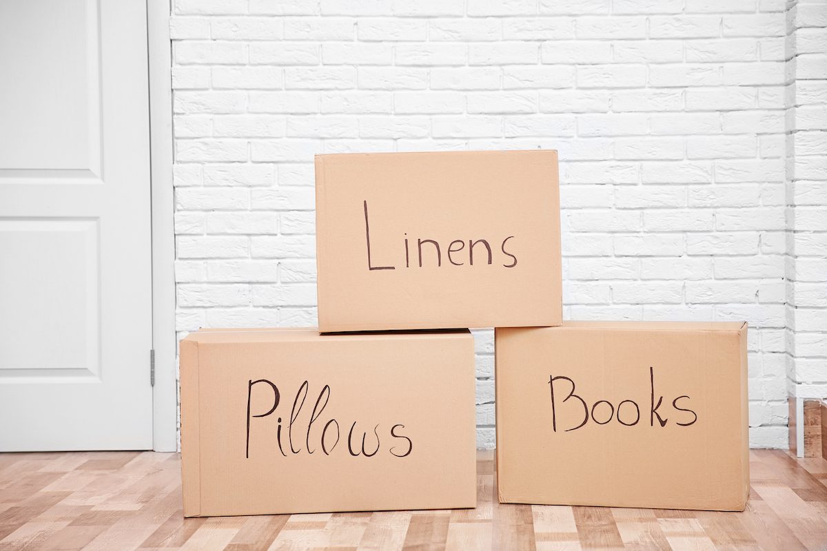 Label the boxes clearly