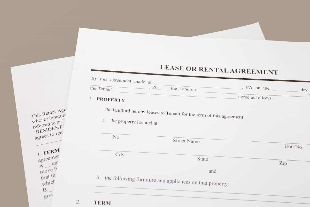 lease agreement