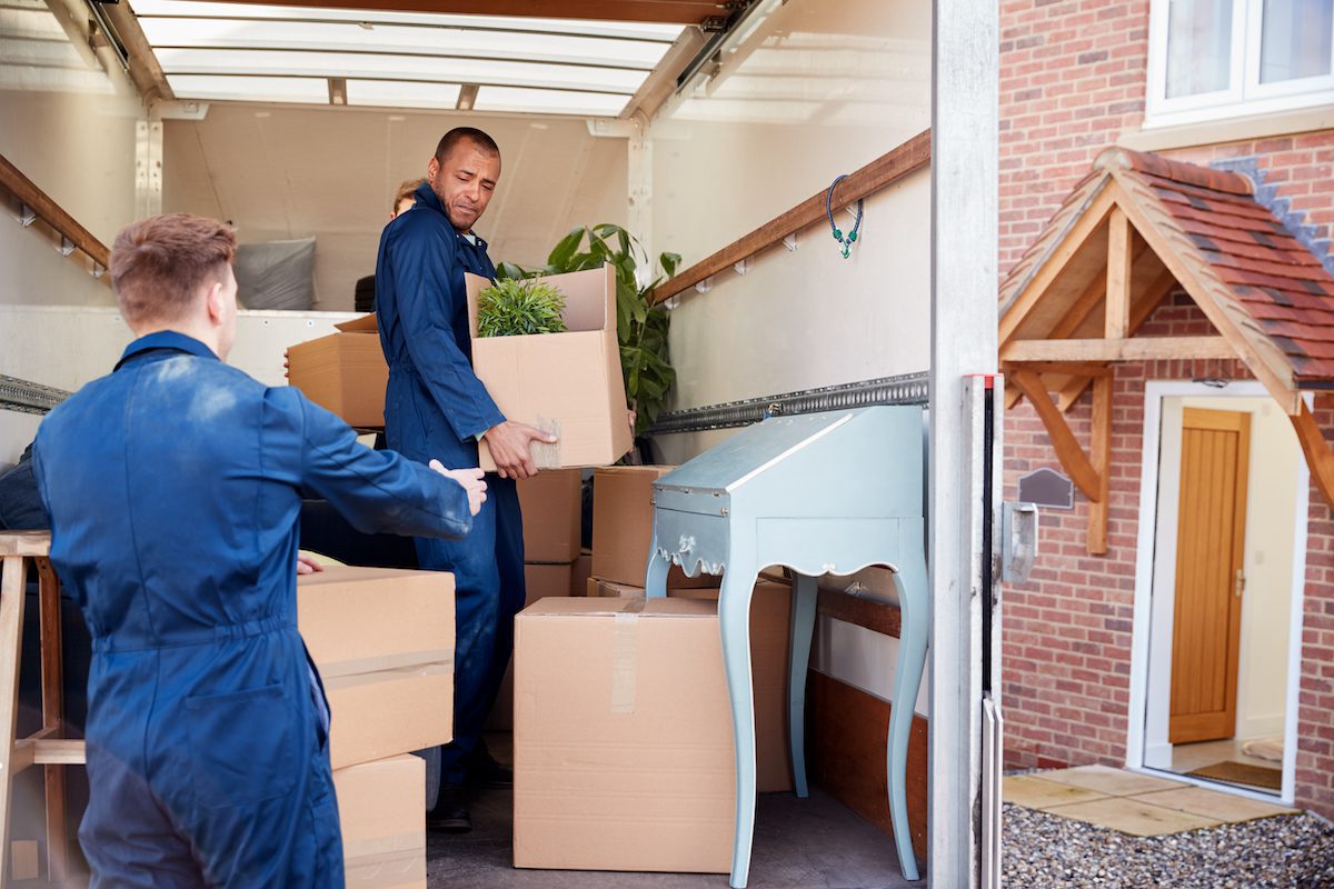 Hire a moving company