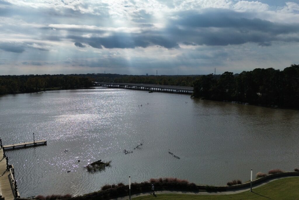Overcast day in Atascocita, Texas