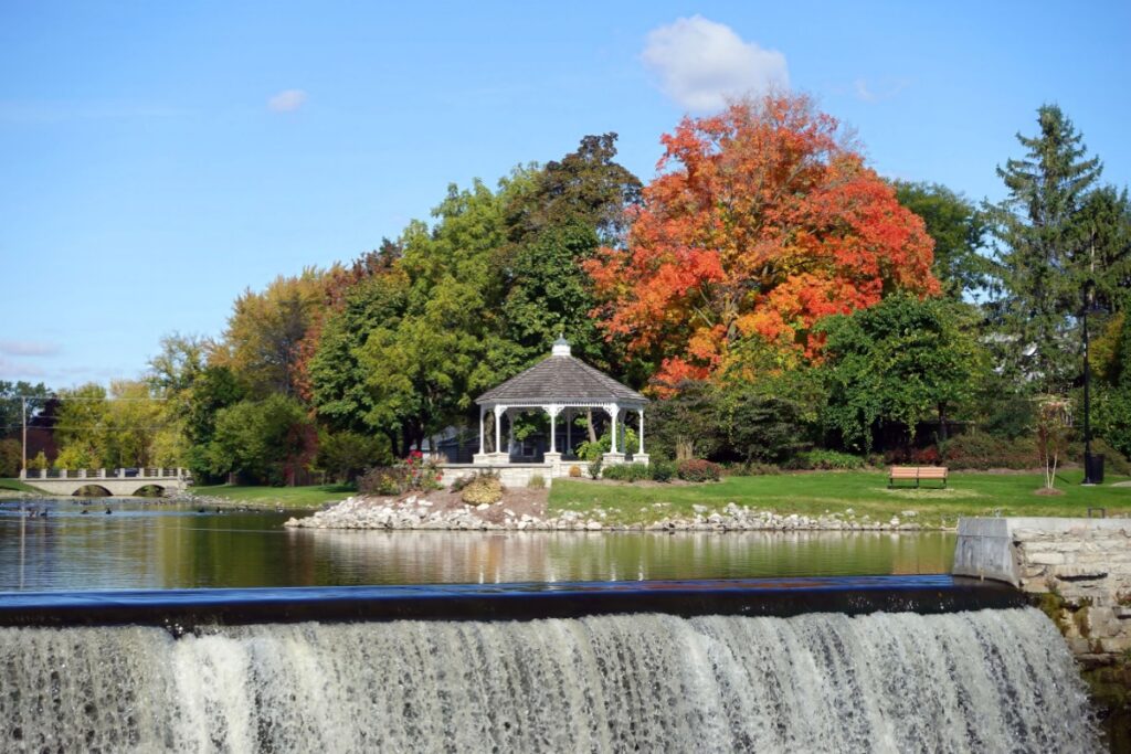 A beautiful day in Oak Creek, WI, just outside of Milwaukee